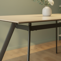Mueble de Hogar Extensible y Plegable, Moderno, de Lujo, con Cubierta de Cerámica Rectangular Delgada y Patas de Acero Inoxidable, Ecológico
