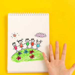 Crayons empilables à <span class=keywords><strong>visage</strong></span> souriant, crayons effaçables pour enfants, sans impression, crayons de couleurs mélangées empilables - Product Image 6
