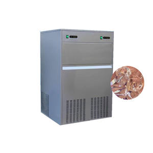 Máquina de Hielo Eléctrica, Máquina de Hielo en Cubitos, Capacidad de 40 kg a 100 kg/día, para Uso Doméstico y Comercial - Product Image 3