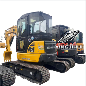 Excavadora usada Komatsu PC40 de 4 toneladas, marca japonesa, con motor Cummins, excavadora de segunda mano, pequeña, de cadenas, procedente de Japón. - Product Image 1