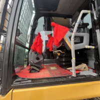 Excavatrice hydraulique CAT 349GC d'occasion de 49 tonnes pour l'exploitation en carrière, le chargement de roches et les travaux de terrassement lourds