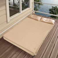 Matelas gonflable automatique portatif pour le camping en plein air tapis de couchage moderne pliable avec coussin d'air pour l'utilisation de la tente