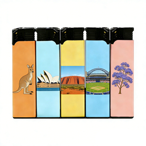 Encendedor de Cigarros Electrónico Recargable de Butano, a Prueba de Viento, con Logotipo Personalizado OEM, para Uso en Australia - Product Image 6