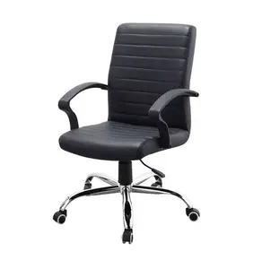 Italian leather swivel chair commercial furniture high end adjustable office chair leather executive
