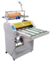 Machine à plastifier manuelle numérique à chauffage par huile SMFM-520A, format A2, anti-ondulation, feuille à rouleau, pour imprimeries et magazines