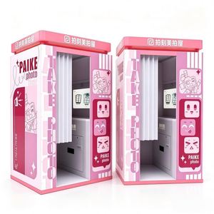 Cabina de Fotos para Centros Comerciales y Zonas Turísticas, Cabina de Fotos para Identificación de Familiares y Amigos, Máquina Todo en Uno para Realce de Belleza - Product Image 1