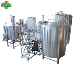 Fermenteur de bière sous pression à commande PLC, à moteur, à paroi simple, conique, en acier inoxydable, 1500L, Tiantai, pour micro-brasserie - Product Image 5