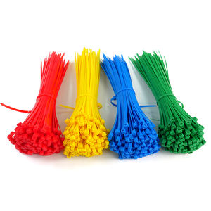 كابلات أسلاك ربط كبل ملون من النايلون البلاستيكي مقاوم للماء عالي الجودة - Product Image 4