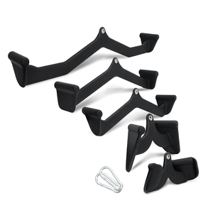Machine Smith multifonctionnelle pour <span class=keywords><strong>musculation</strong></span>, avec poignées de traction en fer, pour fitness, à prise robuste et durable, pour la <span class=keywords><strong>musculation</strong></span> à la rame, barres en T et en V, et câble de <span class=keywords><strong>poulie</strong></span> - Product Image 6