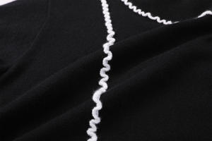 เสื้อสเวตเตอร์ถักแบบสวมหัวสำหรับผู้หญิงเสื้อถักแบบสวมหัวสำหรับฤดูใบไม้ร่วง - Product Image 3