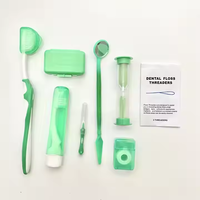 Vente en Gros Kit de Soins Bucco-dentaires Orthodontiques Professionnel Portable 8 Pièces pour Usage Domestique, Kit d'Hygiène Buccale