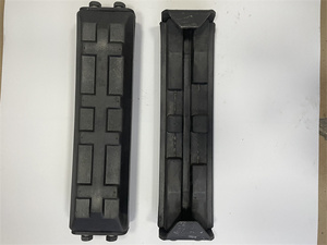 รองเท้าแทรคทรงสามเหลี่ยมสำหรับรถขุดขนาด300มม. 400มม. 450มม. 550มม. 700มม. 800มม. - Product Image 4