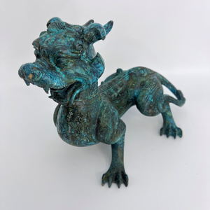 Artistico Pi Xiu figurina altare spirituale decorazione Anti male talismano regalo bronzo per Feng Shui - Product Image 3