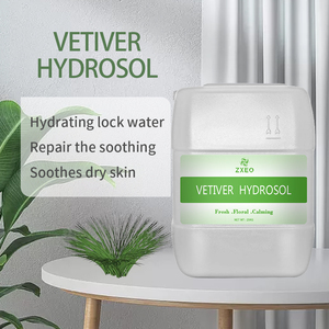 Vetiver (Khus) Hydrosol Orgánico | Vetivert Raíz Hydrolat - 100% Puro y Natural a Granel Precios al Por Mayor - Product Image 3