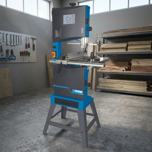Scie à panneaux horizontale FERVI SEGA 0509/305 - Utilisée avec lame et broche moteur pour la découpe du bois - Product Image 2