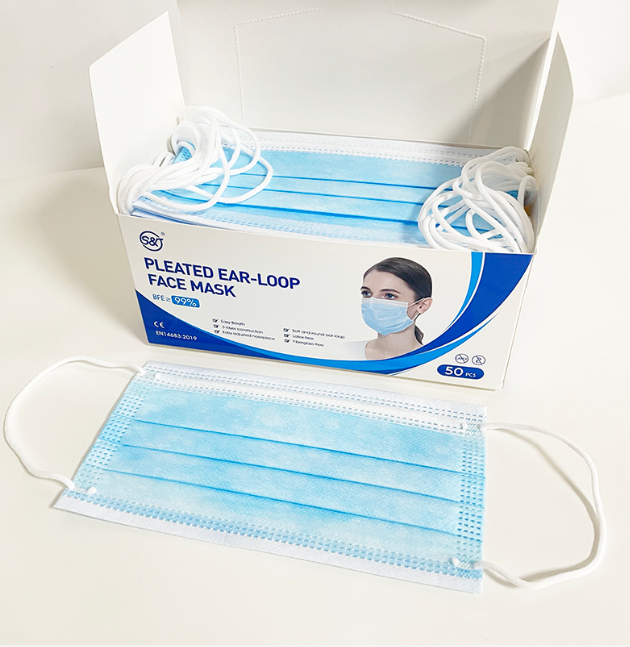 CE Medical Facemask Custom 3 Ply