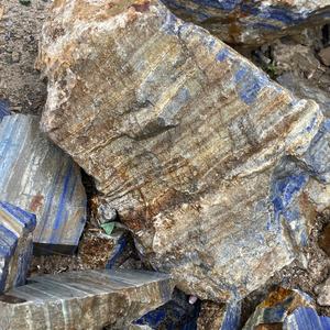 Grand stock disponible, pierre brute de <span class=keywords><strong>lapis</strong></span>-<span class=keywords><strong>lazuli</strong></span> bleu naturel de grande taille, pierre précieuse brute à vendre - Product Image 5