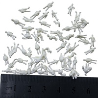 Maquettes de trains à l'échelle 1:200, figurines en plastique/ABS, écologiques, faites à la main