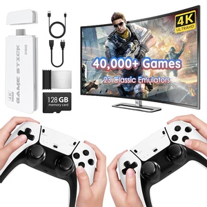 M15 ゲームスティック 4K HDMI ゲームコンソール コントローラー2個付き <span class=keywords><strong>40</strong></span>,000本以上内蔵 CPS1/MAME/CPS対応 - Product Image 3