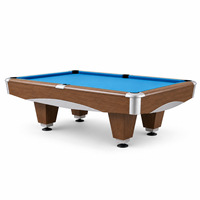 Table de billard américaine classique à cinq rails pour le jeu de la neuf balles, modèle commercial de 9 pieds, pour salles de billard, clubs et usage domestique, avec plateau en pierre bleue, ensemble complet