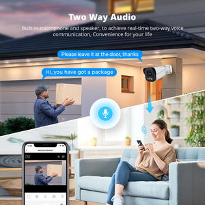 Thời tiết IP66 8MP 4k đầy màu sắc tầm nhìn ban đêm CCTV <span class=keywords><strong>Camera</strong></span> <span class=keywords><strong>Home</strong></span> Hệ thống an ninh 8 kênh PoE NVR Kit đám mây cho ngoài trời sử dụng nhà - Product Image 4