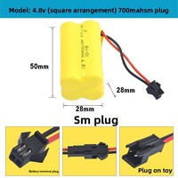 Paket Baterai 96 72 48 36 6V Mainan Remote Control Isi Ulang Berdampingan Grosir Buatan China