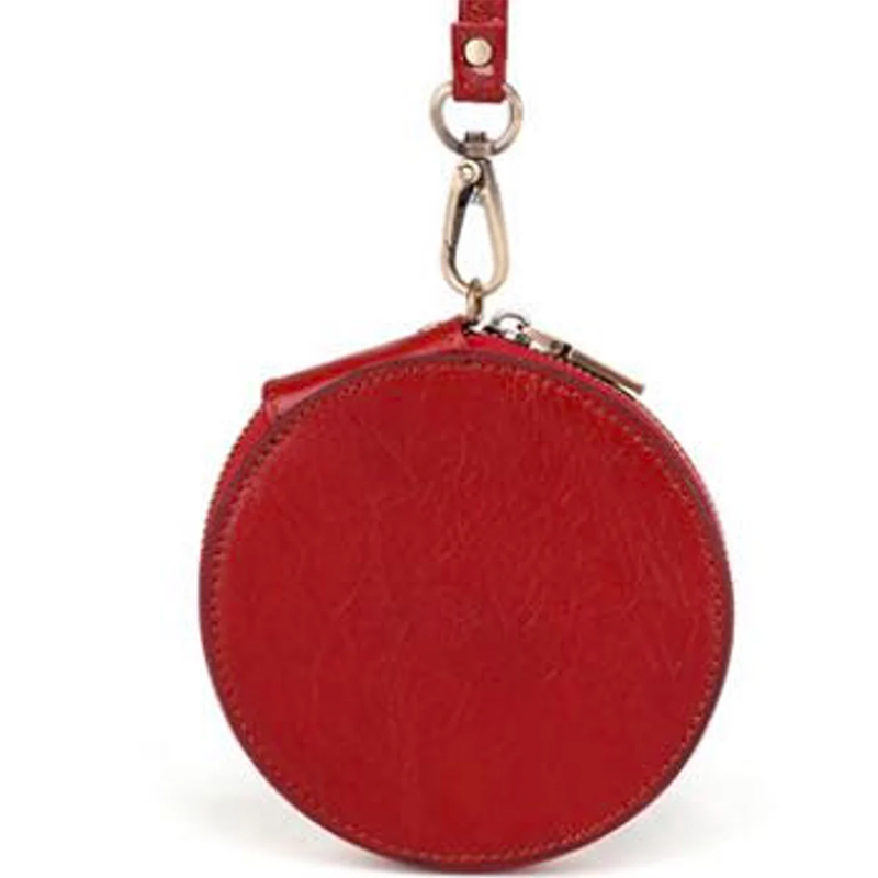 Round coin purse keychain bulk hotsell
