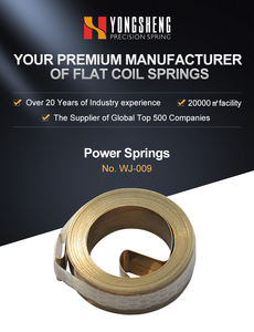 Aangepaste automatische gordelopwinder platte krachtspiraalveer voor veiligheidsgordel - Product Image 2