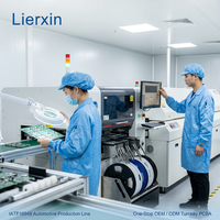 Fabricant de circuits imprimés automobiles personnalisés Lierxin LEX-AUTO-01 IATF16949, carte de contrôle ECU ADAS EV pour voitures, assemblage clé en main OEM ODM