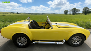 SWICOO - Mini Coche Eléctrico Cobra de 2200 W, 2 Plazas, Estilo Beetle, Mini Hot Rod, Regalo de Navidad <span class=keywords><strong>en</strong></span> <span class=keywords><strong>Venta</strong></span> - Product Image 6