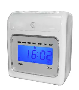 the popular design digital display Time Recorder S-180 with back-up battery