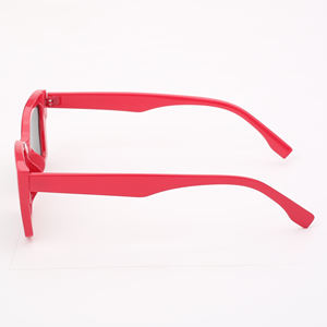 Gafas de Sol de plástico estrechas cuadradas con borde completo Unisex OEM de tendencia 2025 con % protección UV y Color personalizado Pantone - Product Image 6