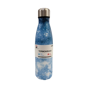 Termo Moderno Mnj de Acero Inoxidable con Aislamiento al Vacío de 500 ml, Aislamiento Térmico de 12-24 Horas, Apto para Agua Hirviendo - Product Image 1