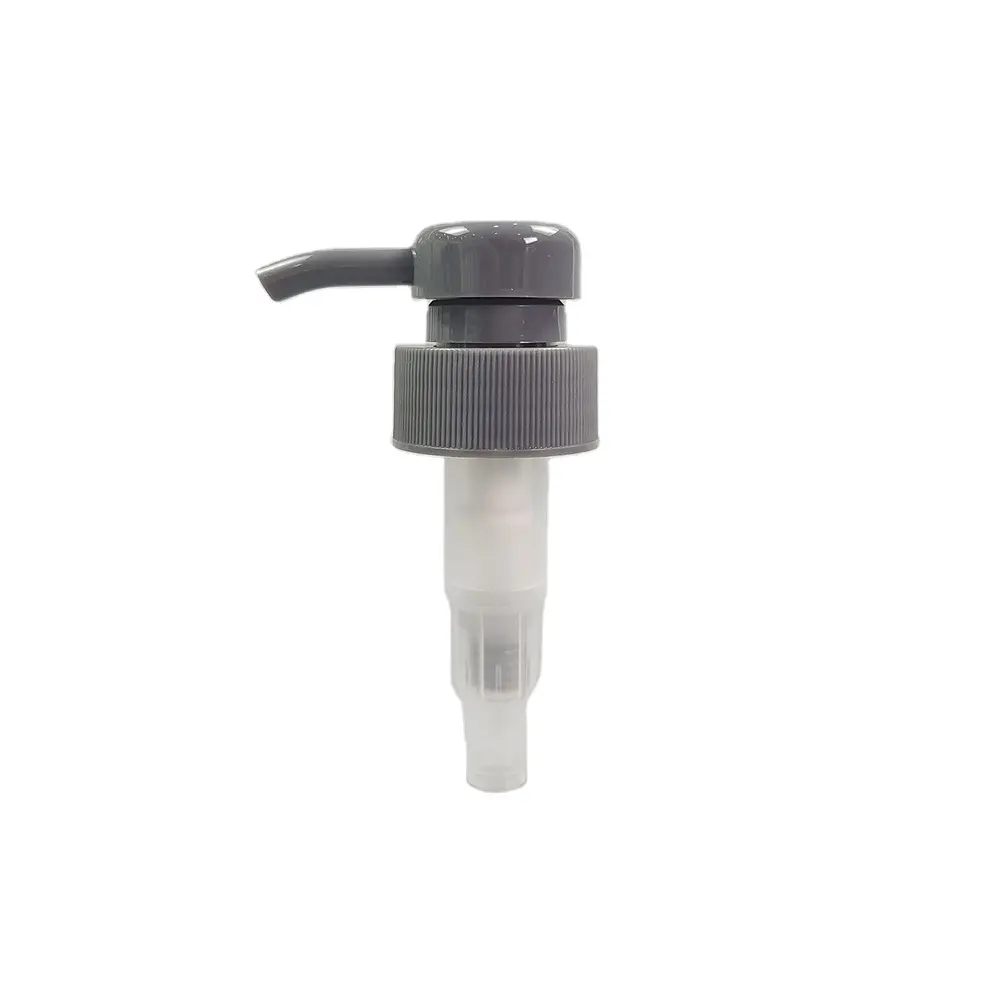 Lotion Pump 33/410 4cc Dosage Plastic Gray Color Lotion Pump Dispenser