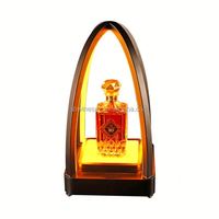 Porte-vin lumineux LED barre de Base présentoir discothèque KTV support de vin en forme spéciale bouteille Glorifier