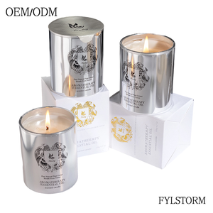 Boîtes en aluminium de style bohème élégantes, cadeaux créatifs et écologiques pour filles, huile essentielle biologique, <span class=keywords><strong>cire</strong></span> de soja, cadeau artisanal, barres de Diwali - Product Image 6