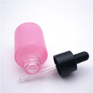 Homeopathic Dropper Oil Bottle Glass Cosmetic Container For Perfume Oil 30ml