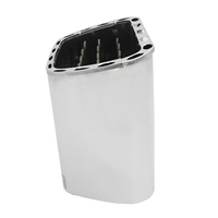 SAC-90NS Contrôleur tactile moderne en acier inoxydable 9KW, panneau de commande informatique pour chauffe-sauna domestique