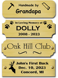 <span class=keywords><strong>Plaque</strong></span> d'identification personnalisée en acier inoxydable pour animaux de compagnie, étiquette métallique gravée en laiton brossé, <span class=keywords><strong>plaque</strong></span> nominative pour <span class=keywords><strong>chien</strong></span> - Product Image 6