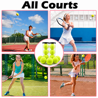 Balles de padel sur mesure OEM ODM, haute qualité, durables, professionnelles, pour entraînement et match, portables, en gros, directement de l'usine