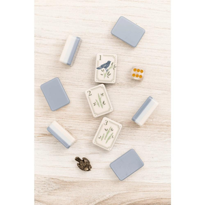 Han Tai 2026 Nuevo Juego de Fichas Hampton Azules de 3 Capas de la Fábrica Mahjong, Fichas de Mahjong Americanas Personalizadas para Entretenimiento, 1.4*1*0.6 pulgadas - Product Image 5