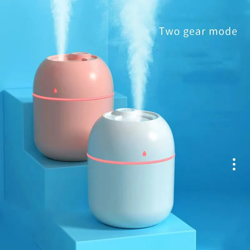 2024 Crisp eau goutte à goutte nuage goutte de pluie mini humidificateur d'air diffuseur réglable débit d'eau vitesse lumière pluie Frop nuage humidificateur