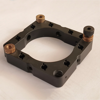 En Yüksek Kalite Alüminyum CNC İşlemeli Optik Ekipman Ayarlanabilir Braket Montajı Özel OEM ODM Fabrikası