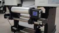 Imprimante UV DTF Yinstar format A3, imprimante UV DTF pour autocollants dorés, argentés et cristallins, avec vernis et impression à chaud, garantie 1 an à domicile