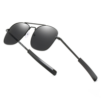 Lunettes de soleil optiques américaines classiques Lunettes de soleil noires de haute qualité Designer Sport Fashion avec cadre en plastique