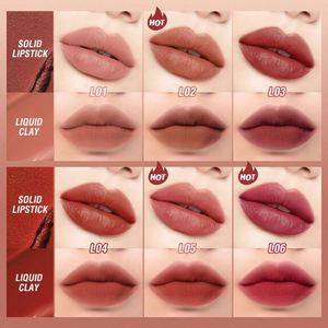 <span class=keywords><strong>O</strong></span>.TWO.<span class=keywords><strong>O</strong></span> Rouge à lèvres liquide mat 2-en-1, gloss et rouge à lèvres longue tenue waterproof, 8 couleurs, maquillage pour les lèvres en gros - Product Image 5