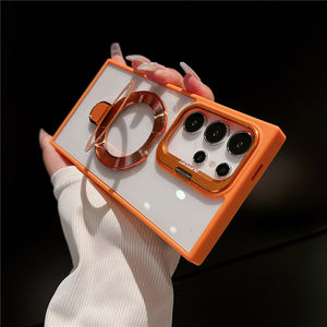 Custodia per telefono con supporto invisibile per fotocamera magnetica trasparente per <span class=keywords><strong>Samsung</strong></span> <span class=keywords><strong>S22</strong></span> S23 S24 S25 Ultra Anti-Drop <span class=keywords><strong>accessori</strong></span> per telefono - Product Image 5