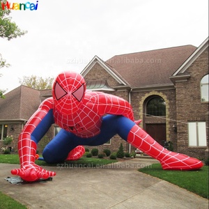 Populaire géant gonflable <span class=keywords><strong>Spiderman</strong></span> dessin animé personnage gonflable modèle héros thème publicité gonflable pour la décoration <span class=keywords><strong>de</strong></span> fête - Product Image 2
