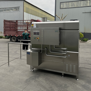 <span class=keywords><strong>Machine</strong></span> de nettoyage hygiénique pour chariots, laveuse de chariots <span class=keywords><strong>à</strong></span> viande en acier inoxydable, équipement pour l'industrie alimentaire - Product Image 1