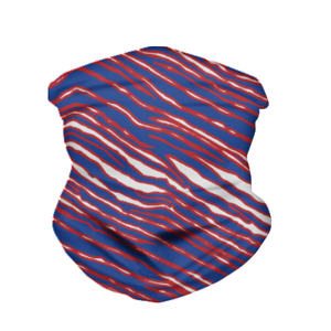 Individuelles Design Fußball Buffalo Zebra Druck-Gesichtsmaske Gesichtsbezug und Bandana - Product Image 3